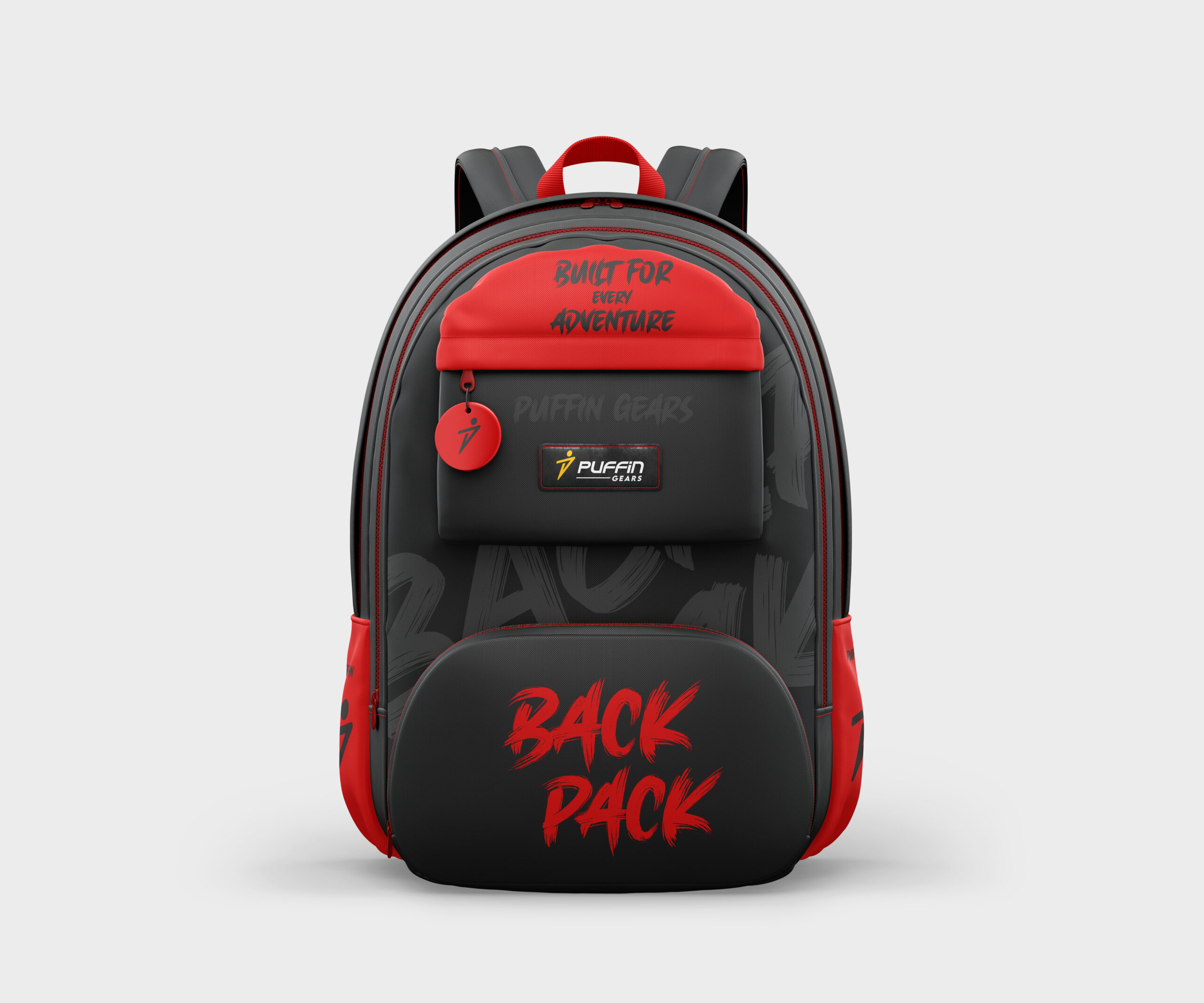 Red backpack 1 Backpack - Image 1